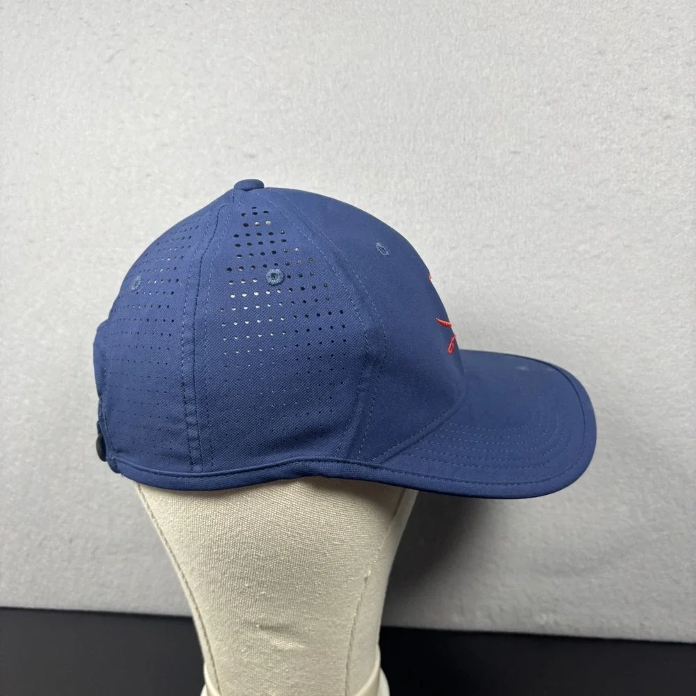 UVA Blue Nike Golf Ultralight Perforated Golf Cap Adjustable Hat 727040-410 Cavs